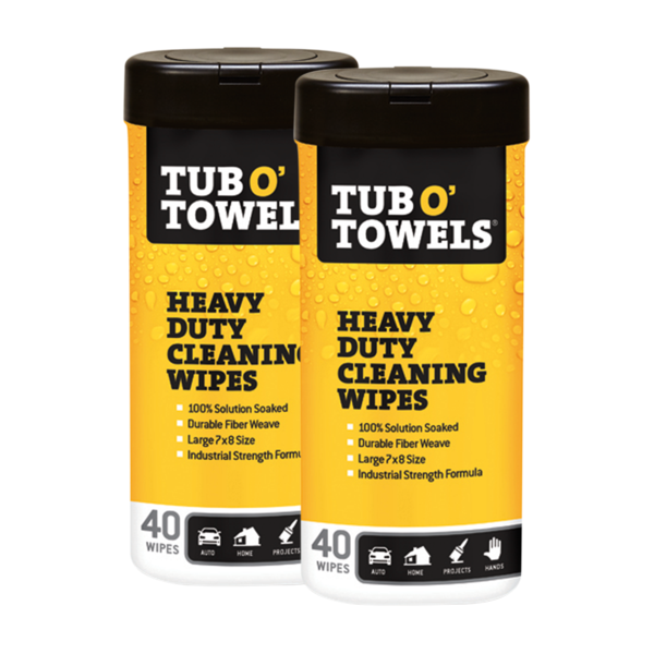 Tub O Towels TW01-15 + TS18 Hand Cleaner Heavy Duty Multi-Surface Clea –  Heintz Sales
